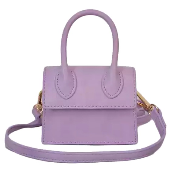 Mini Lavender Crossbody Purse - Picture 3 of 3